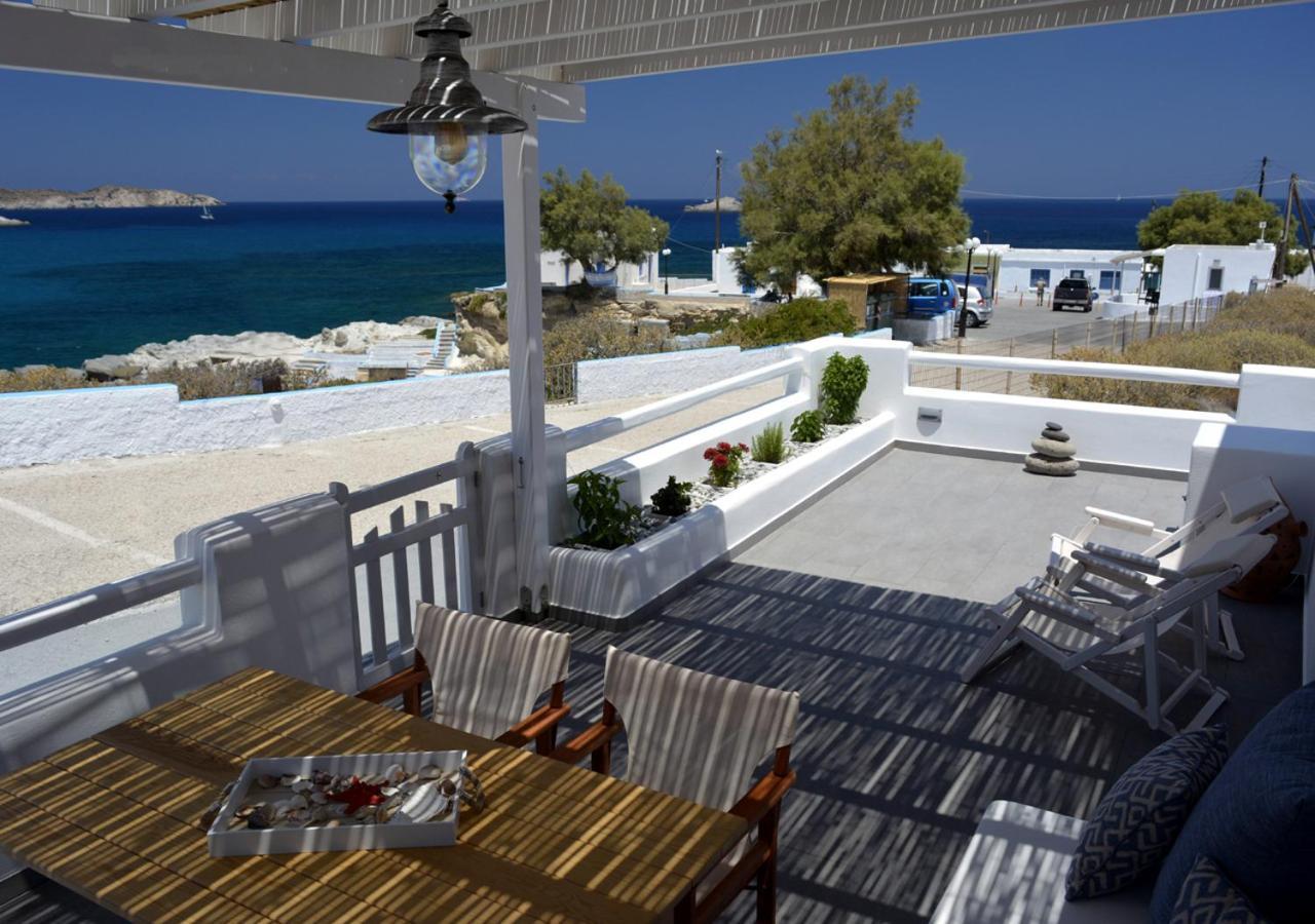 הוילה Seashell Mandrakia Sea View מראה חיצוני תמונה